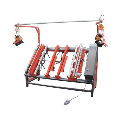 Palet Yapma Makinesi Ahşap Stringer Palet Pneumatico PT-1700 Evrensel Pneumatik Çivi Masası
