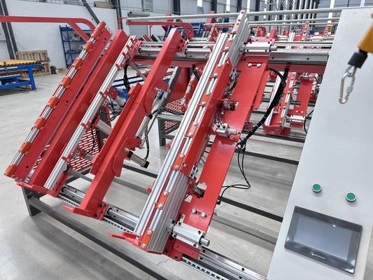 Palet Yapma Makinesi Ahşap Stringer Palet Pneumatico PT-1700 Evrensel Pneumatik Çivi Masası