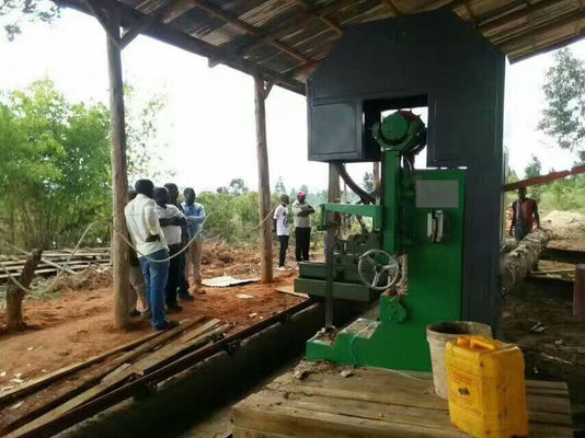 çap. 1200mm testere CNC Otomatik Besleme Dikey Şerit Hızar, Kütük Arabalı