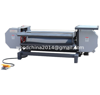 Ahşap palet tırnak çıkarıcı Masa ile yatay bant testere makinesi 1750mm Satılık