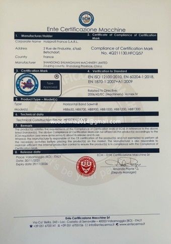 Çin Weifang Jiuyi Information technology co., LTD Sertifikalar